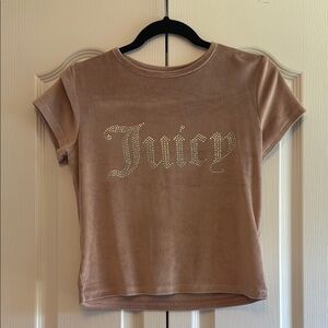 Juicy Couture Mauve Short Sleeve Top